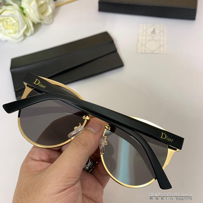 DIOR-迪奧 新款 貓形眼鏡 百搭女款 太陽鏡 大氣優雅 佩戴舒適  lly1482